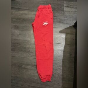 Kappa Red Joggers